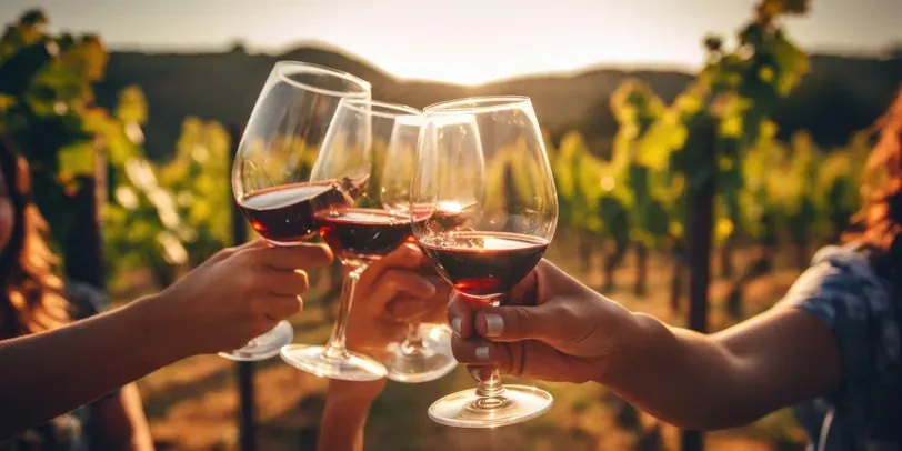 verres de vin dégustation