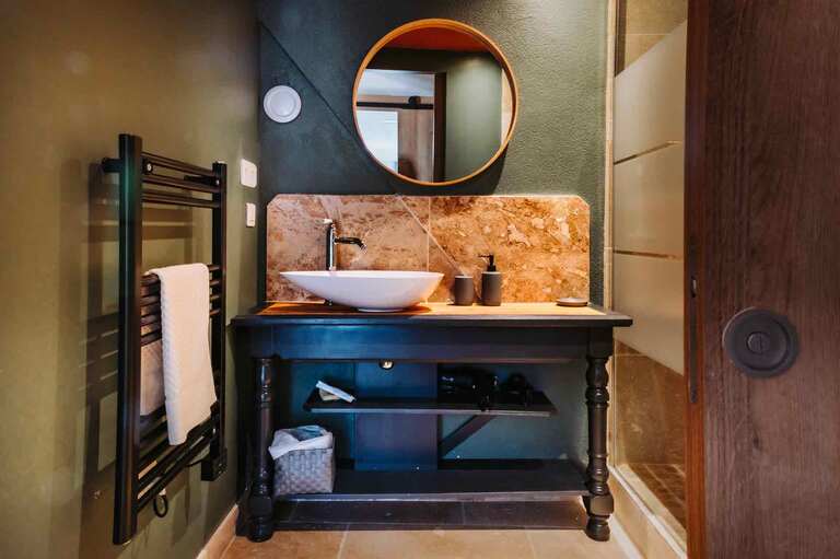 salle de bain privative gite Vaucluse