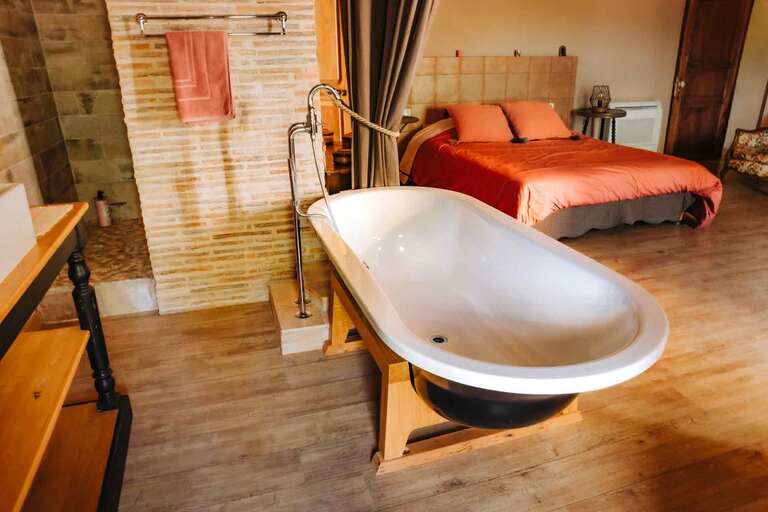 grande chambre gite Vaucluse