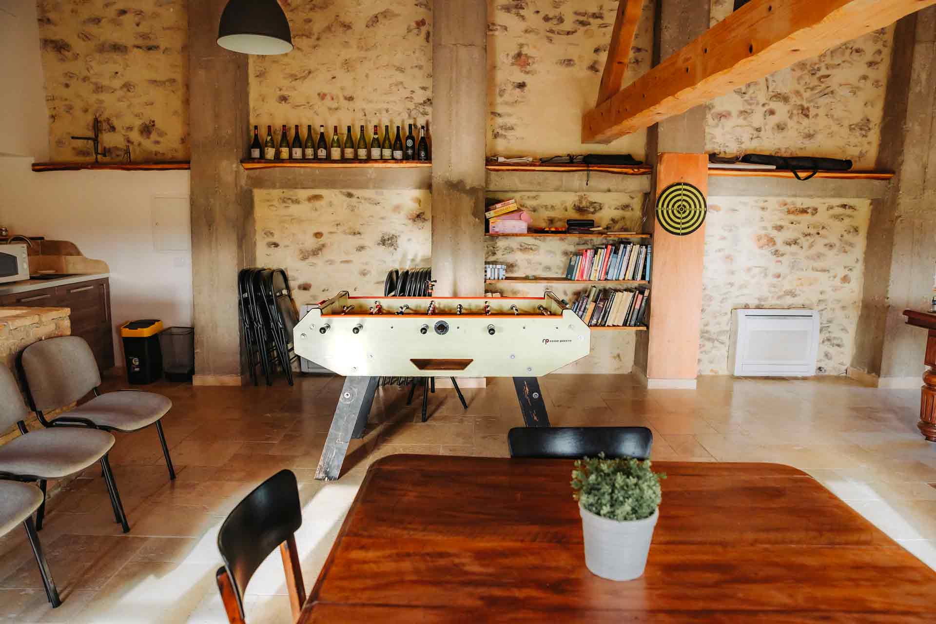 gite salle de jeux Vaucluse