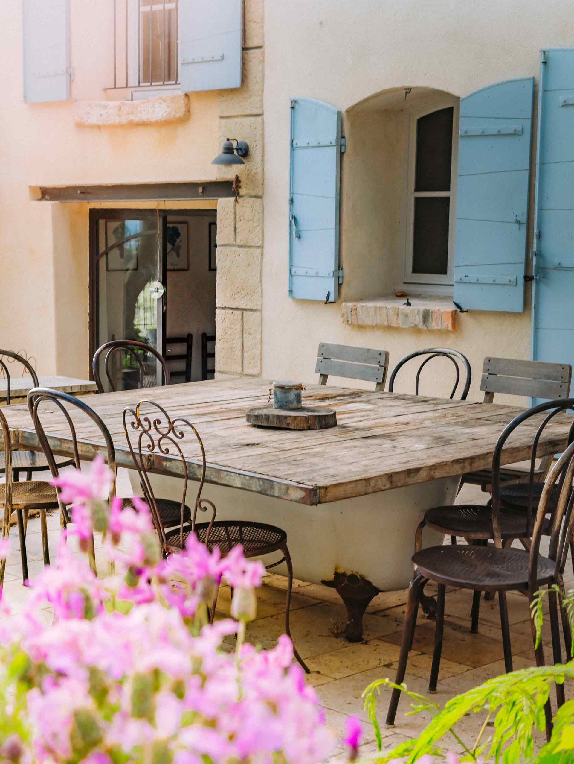 gite Vaucluse plein air